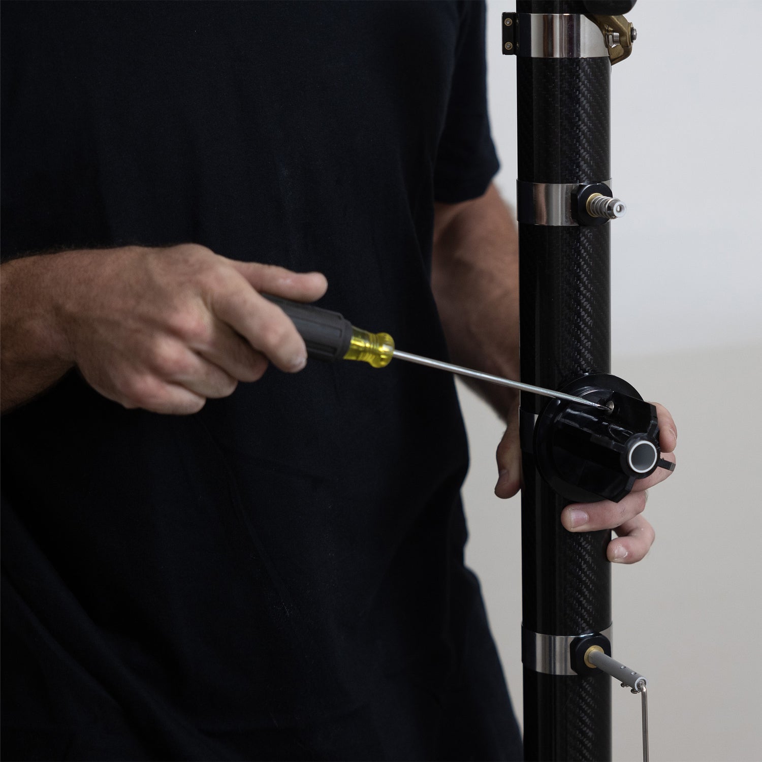 Encintadora automática de fibra de carbono Drywall Master Commander