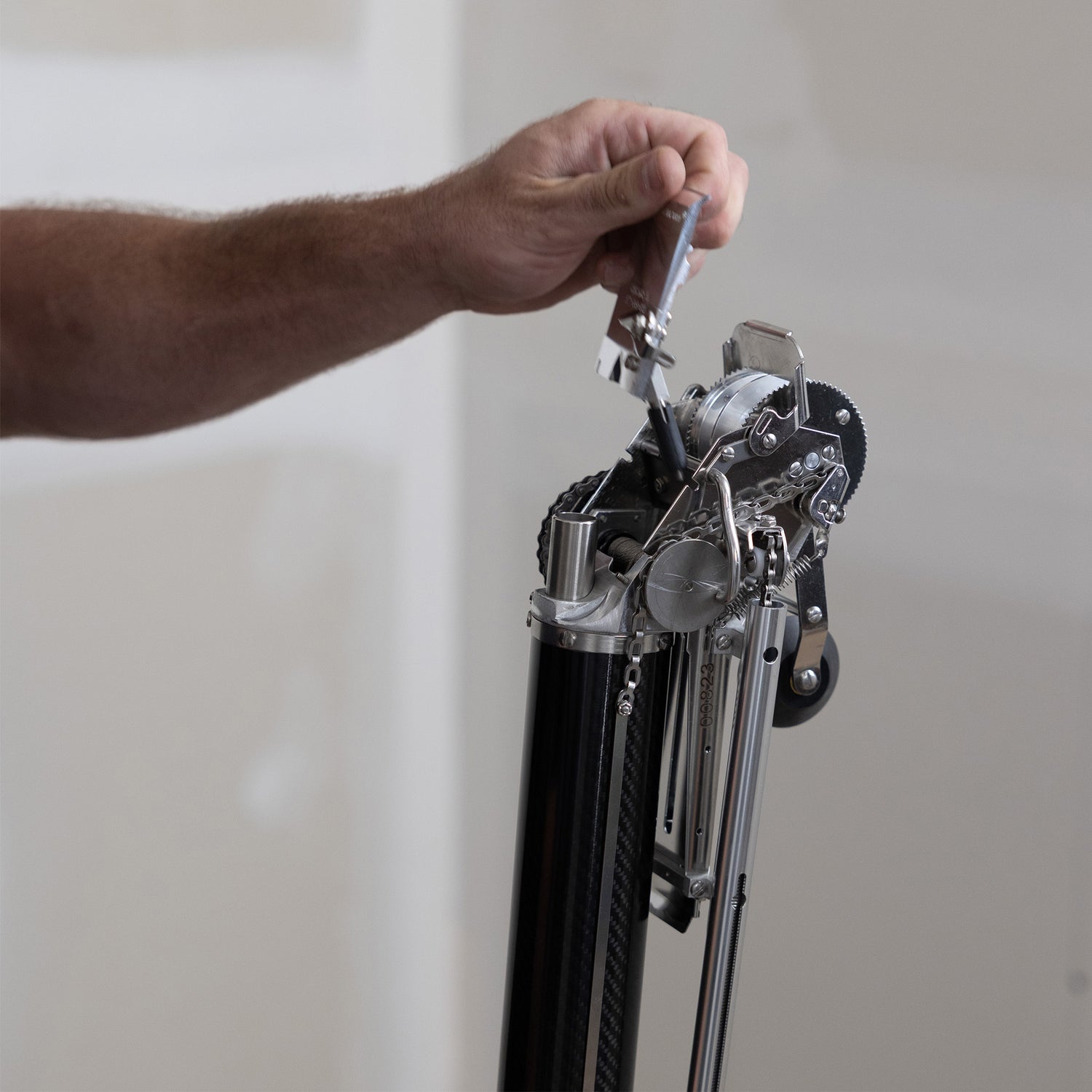 Encintadora automática de fibra de carbono Drywall Master Commander