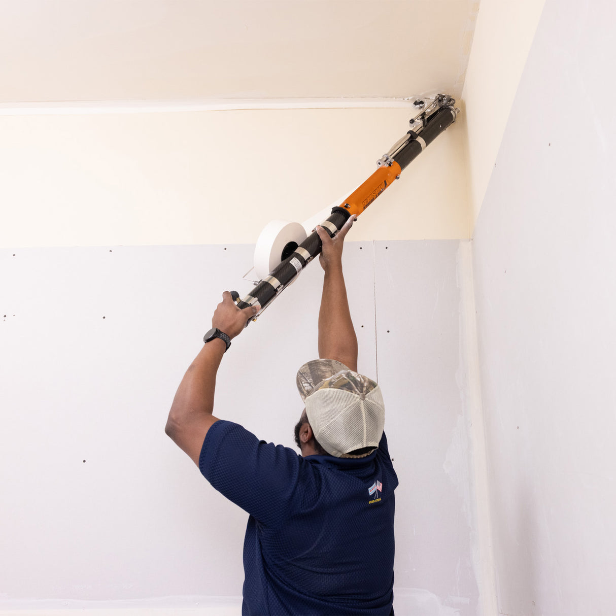 Encintadora automática de fibra de carbono Drywall Master Commander