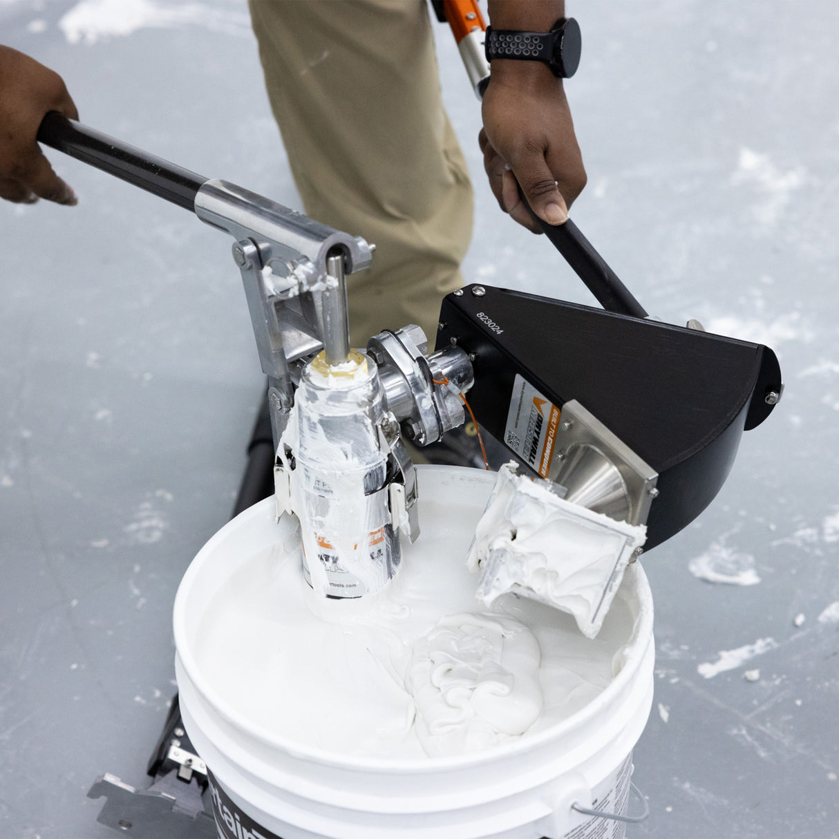 Bomba de carga de limpieza rápida Drywall Master (rellenador de caja no incluido)