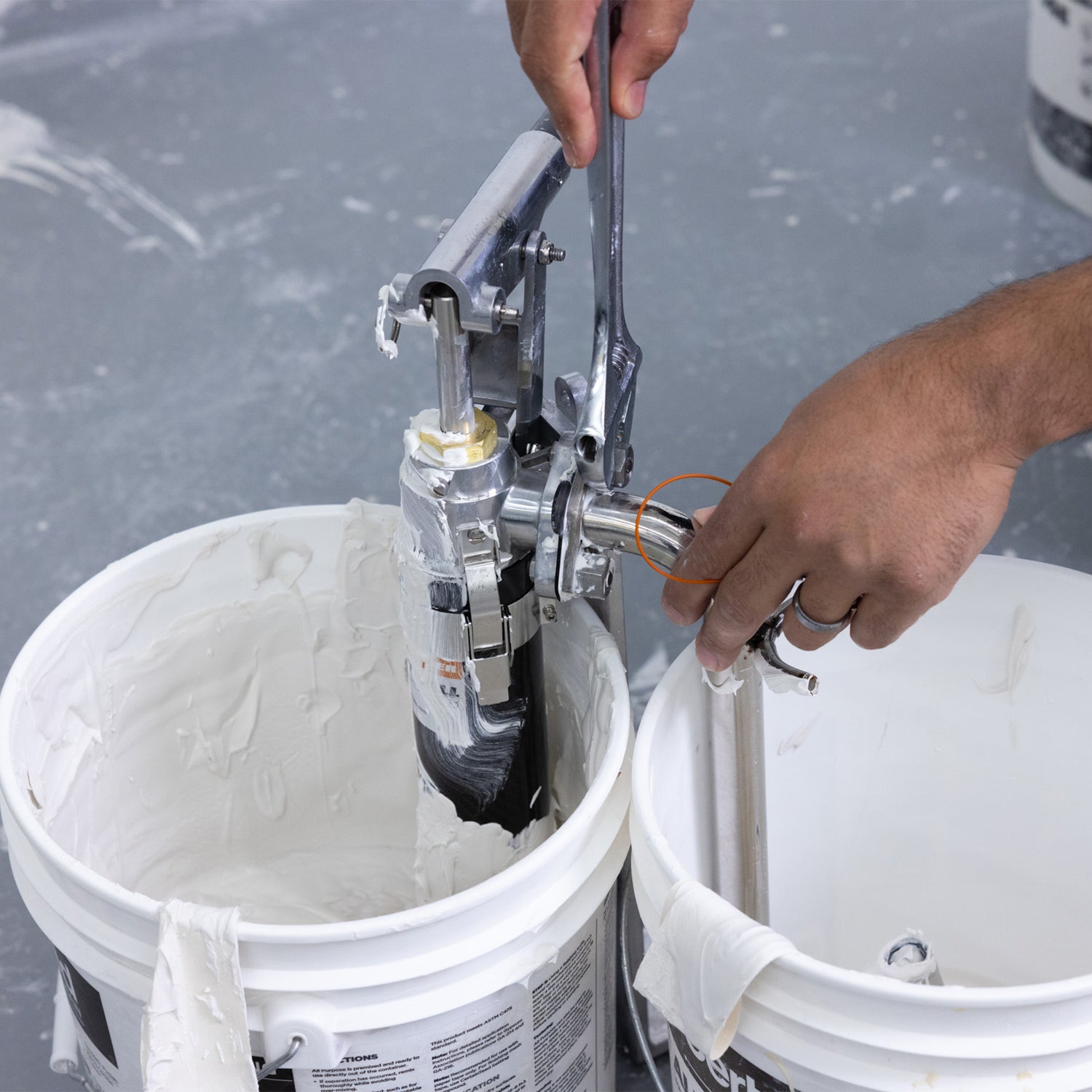 Bomba de carga de limpieza rápida Drywall Master (rellenador de caja no incluido)