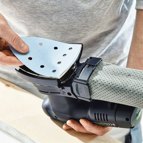 Abrasivos Festool Granat de grano Delta de 4" x 6" (paquete de 10)