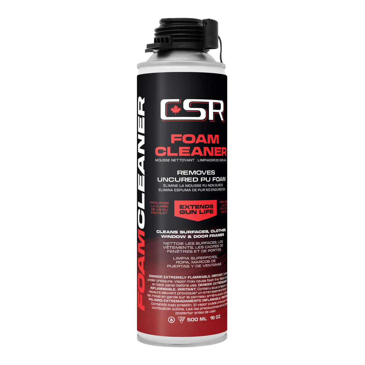 Limpiador en espuma CSR 500 ml (16 oz)