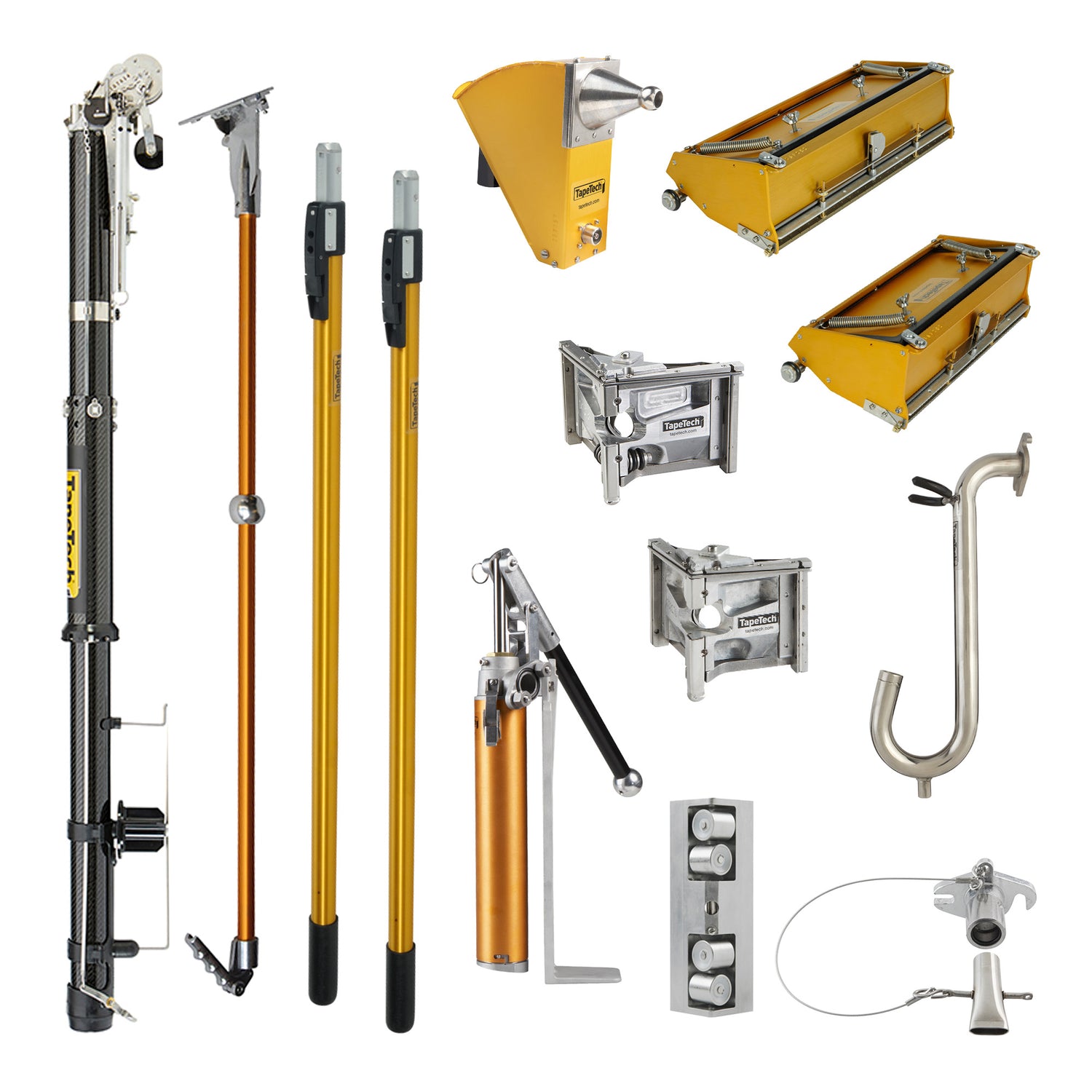 TapeTech Full Taping Set with Carbon Fiber Taper