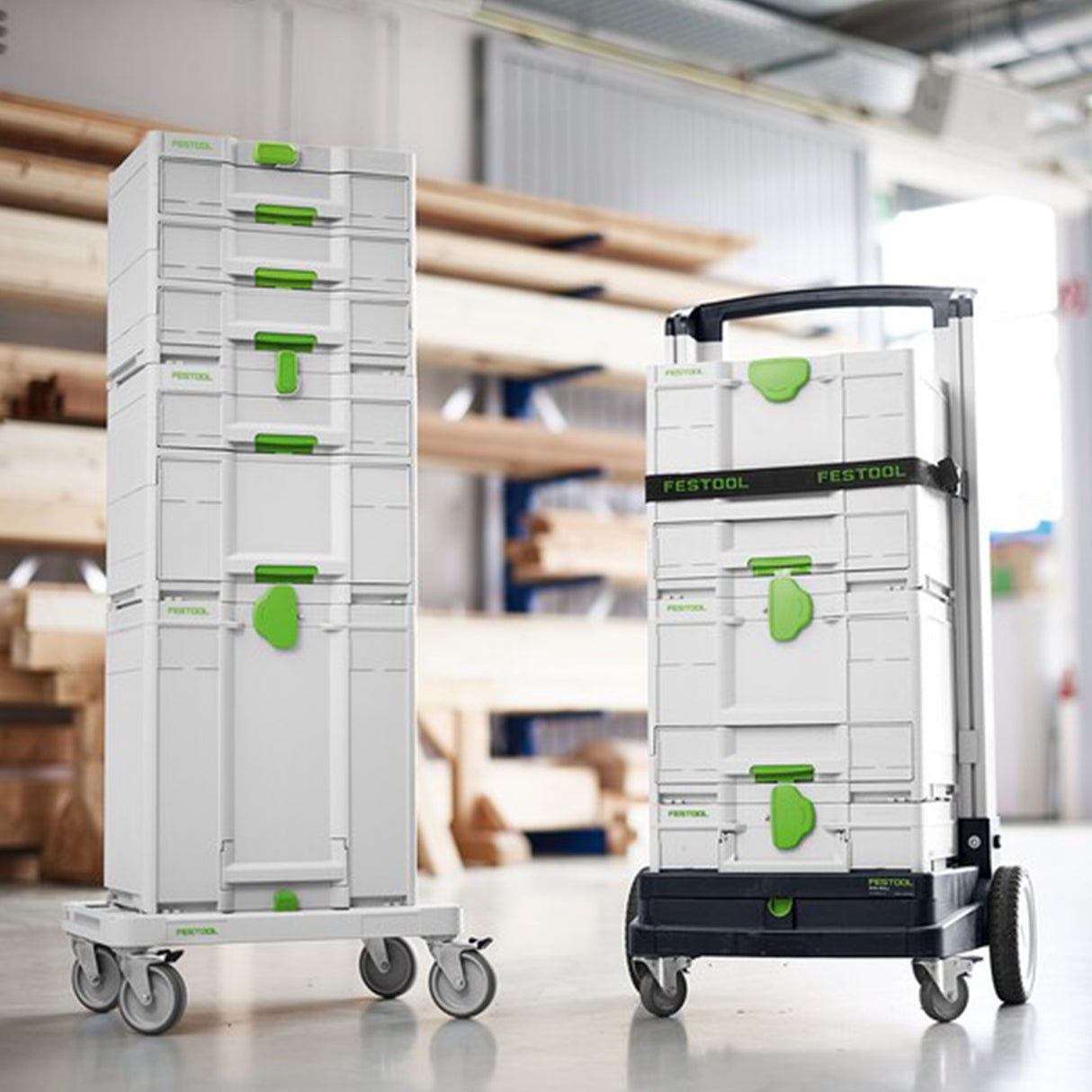 Carro para Systainer de Festool SYS-Cart SYS-RB