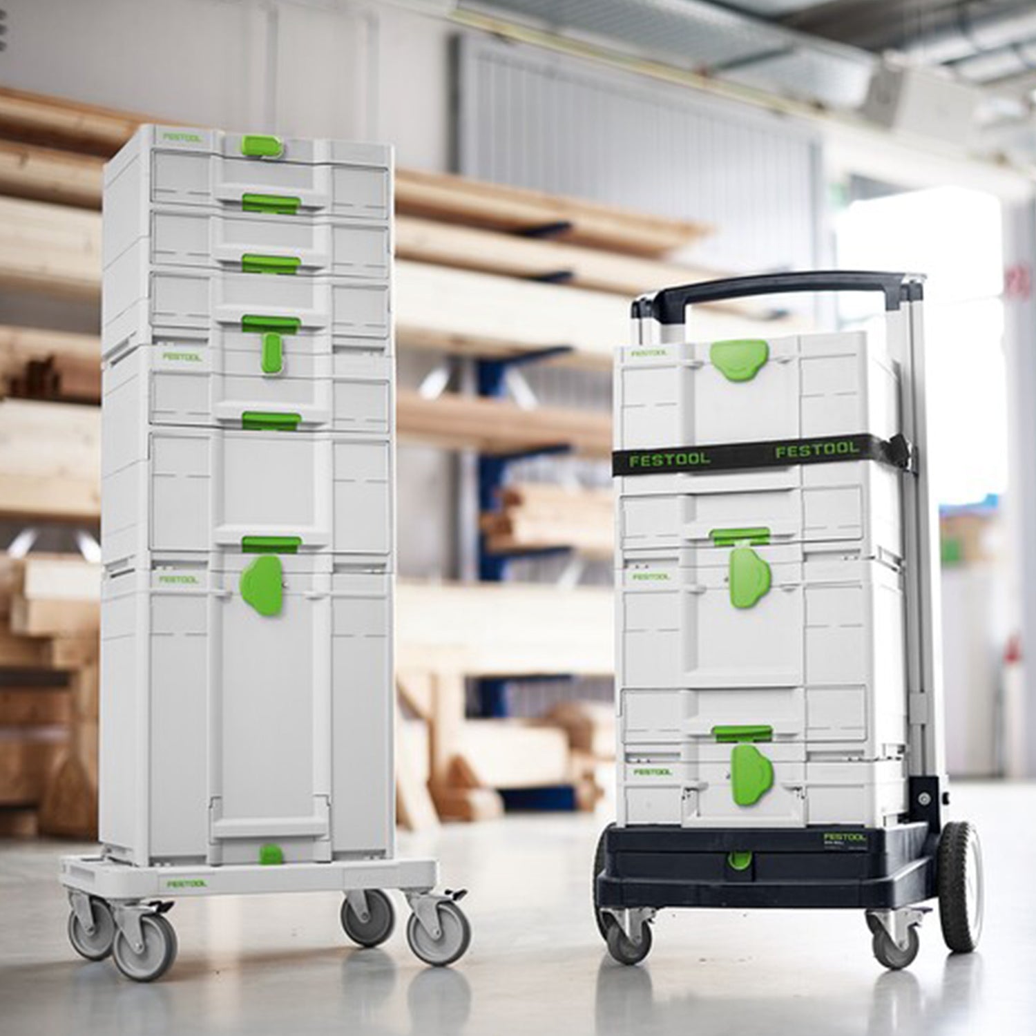 Carro para Systainer de Festool SYS-Cart SYS-RB