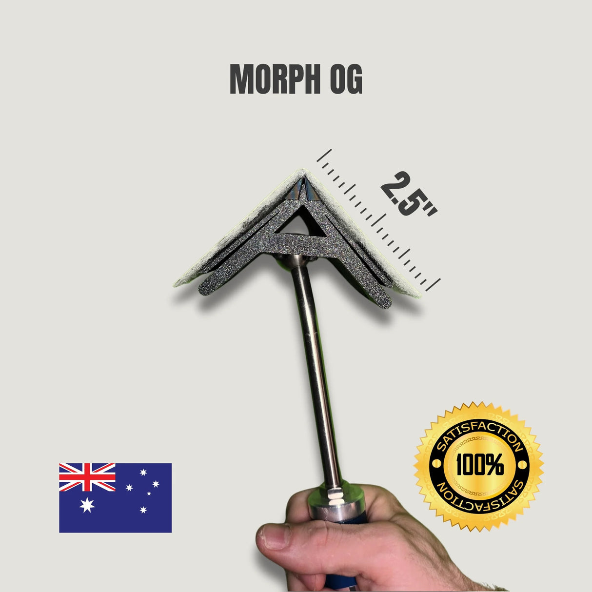 Cabezal de lijadora de esquinas Morph OG - 2.5"