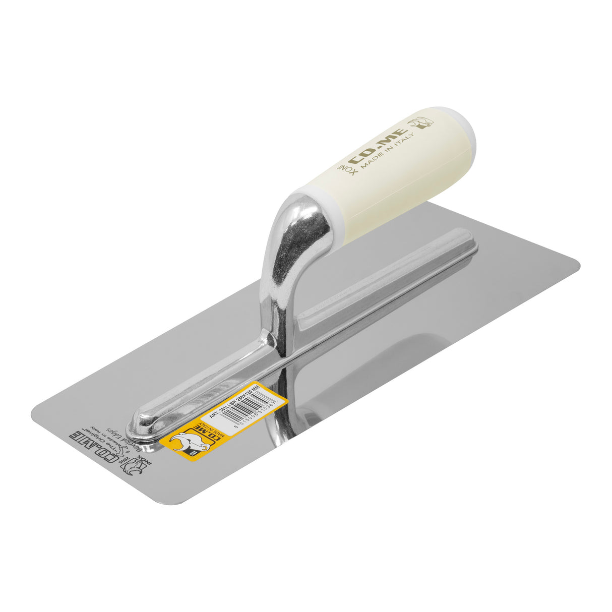 Co.Me Mirror-Polished Beveled Venetian Trowel