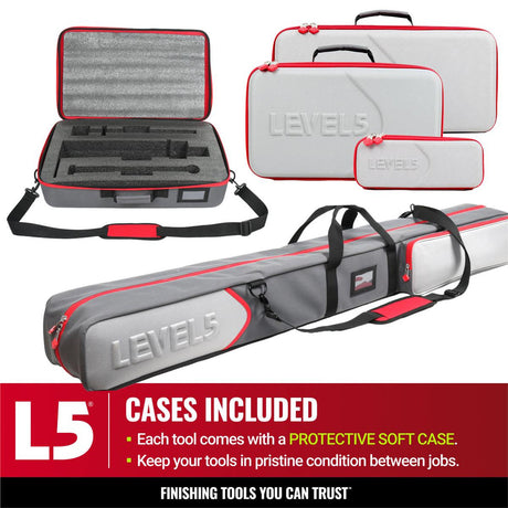 Level 5 L5T Full Set with Extension Handles and Bonus Tool Cases Set 4-601P