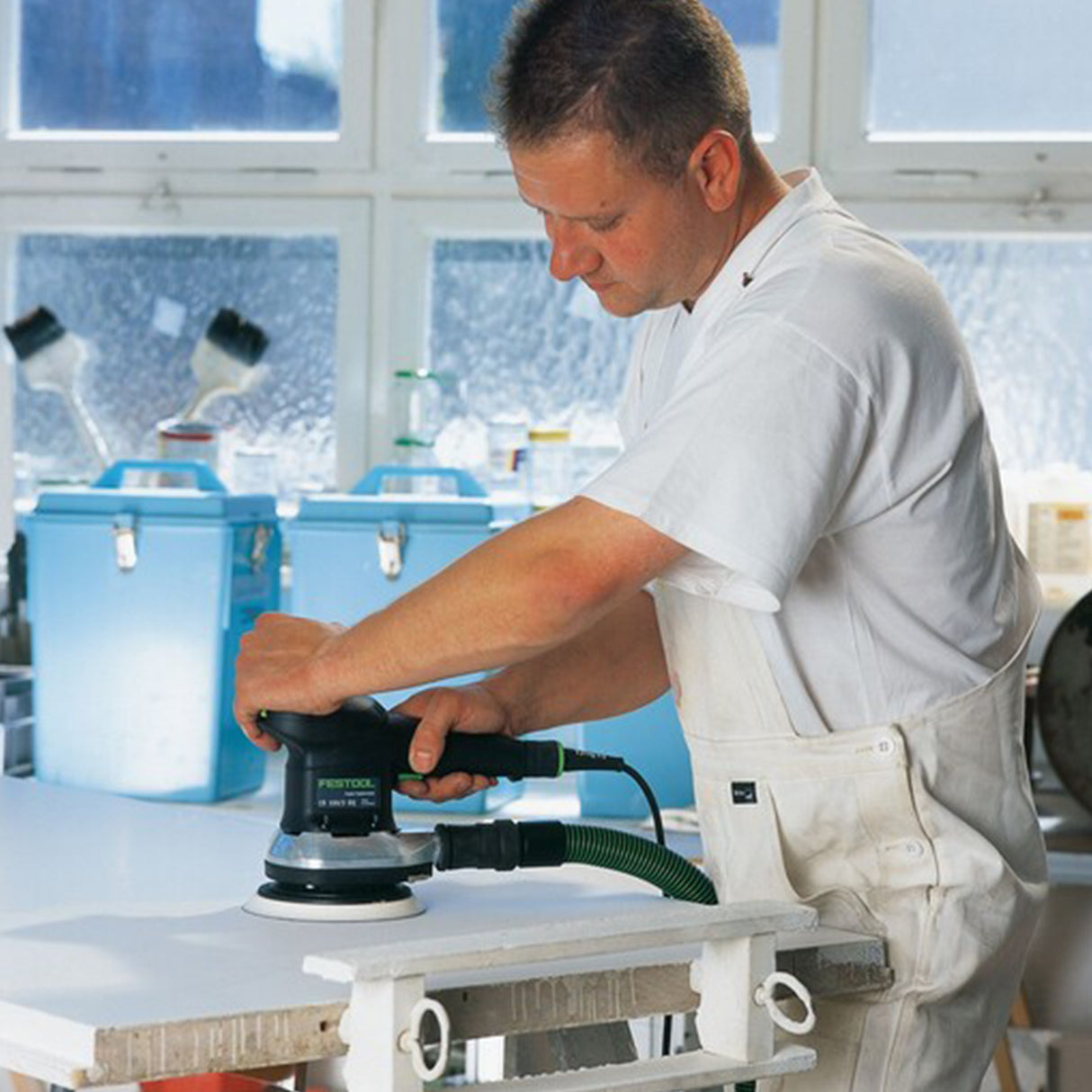 Lijadora orbital aleatoria Festool ETS 150/5 EQ-Plus de 6"