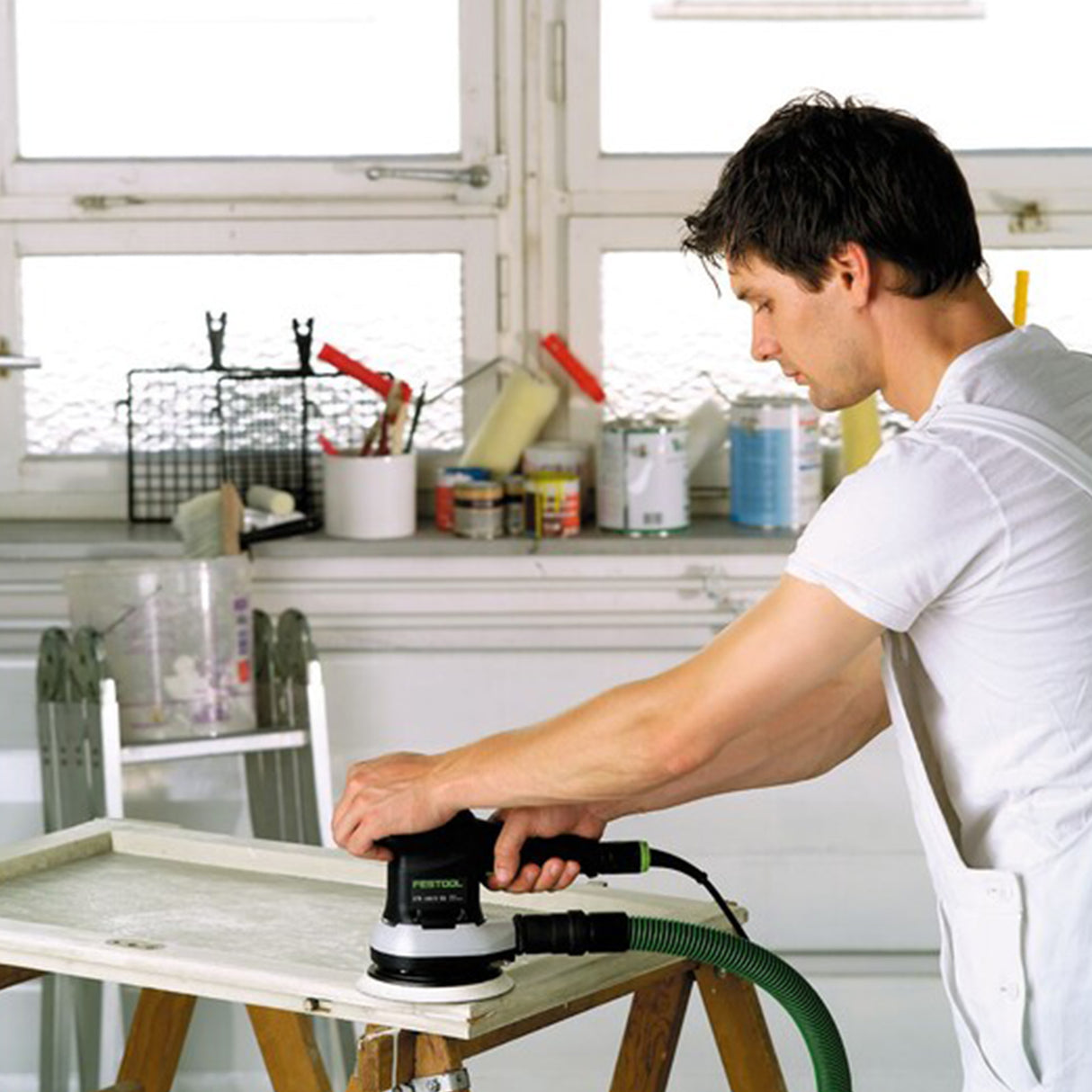 Lijadora orbital aleatoria Festool ETS 150/5 EQ-Plus de 6"