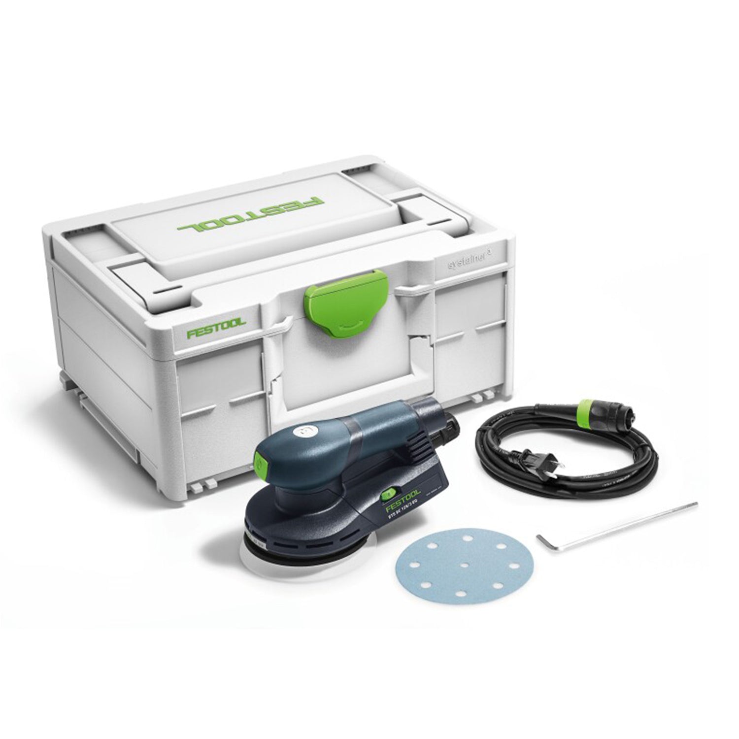 Lijadora orbital aleatoria Festool de 5" ETS EC 125/3 EQ-P