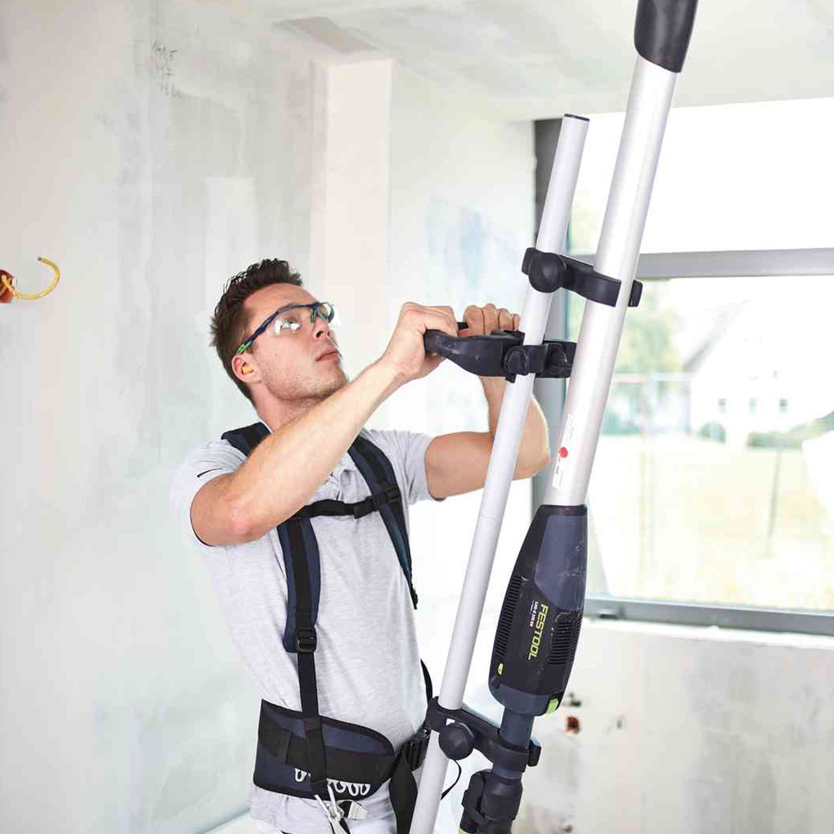 Arnés de soporte para lijadora de paneles de yeso Planex Festool TG-LHS 225