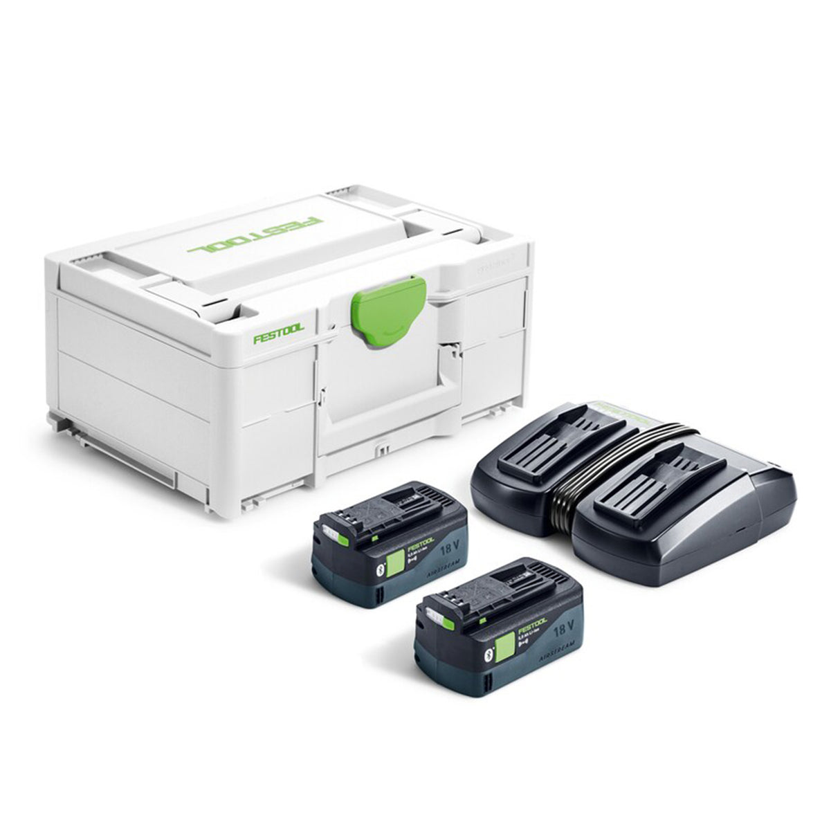 Batería y cargador Festool Energy Set SYS 18V 2x5,0/TCL 6 DUO