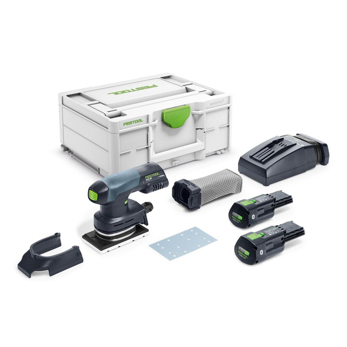 Lijadora orbital inalámbrica Festool RTSC 400 3,0 I-Plus