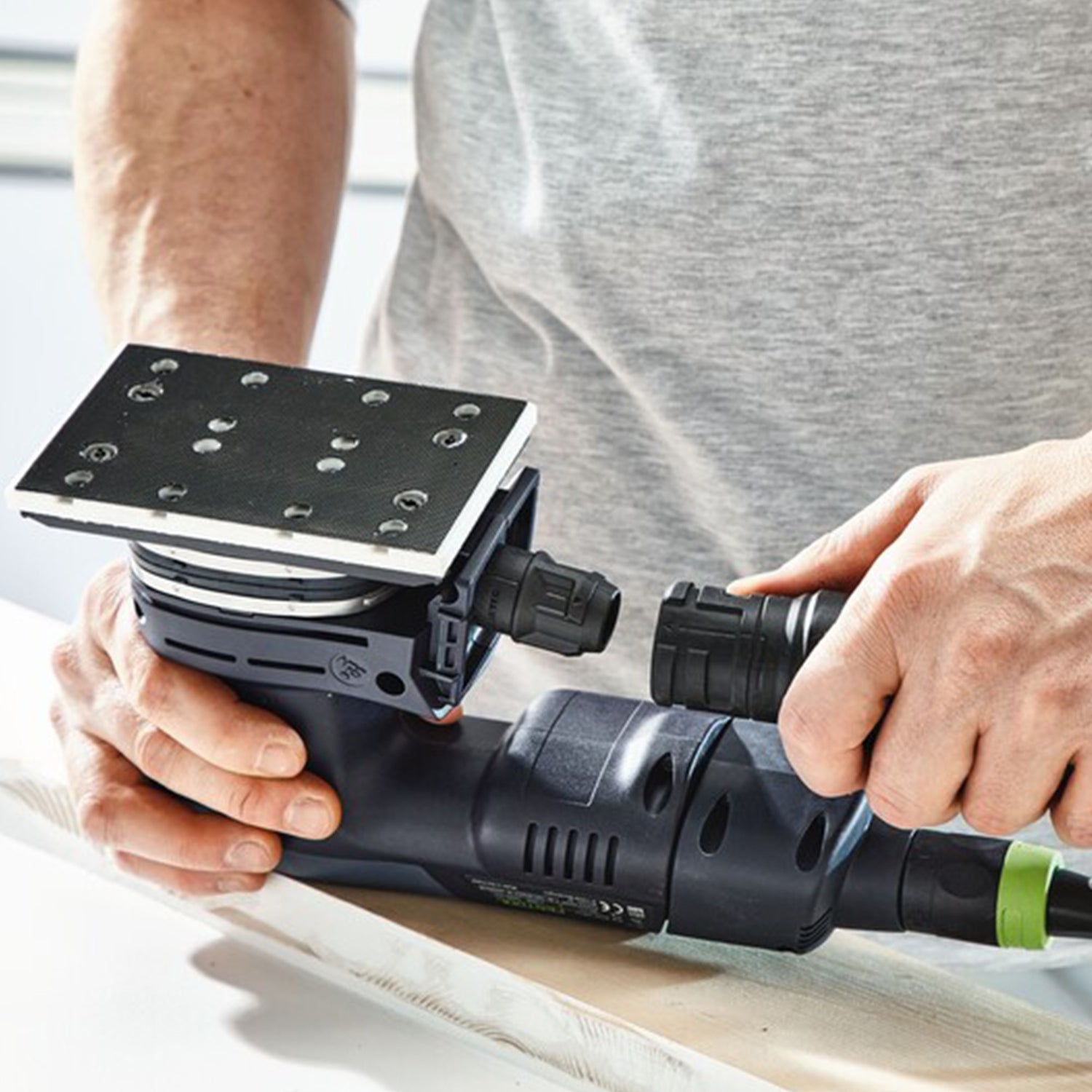 Lijadora orbital inalámbrica Festool RTSC 400 3,0 I-Plus