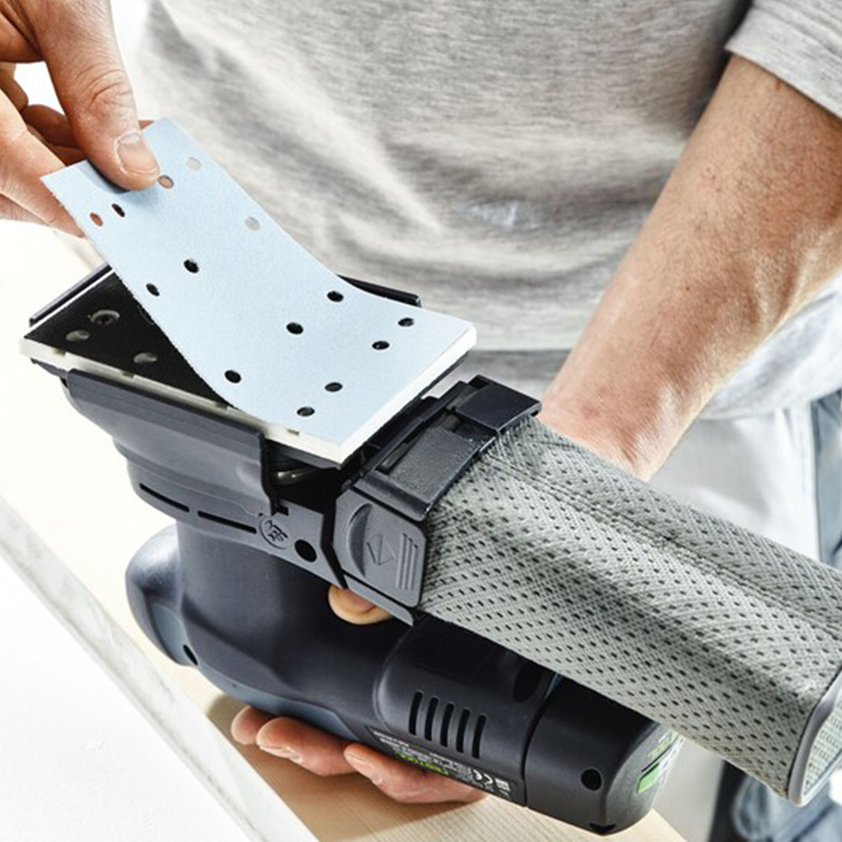 Lijadora orbital inalámbrica Festool RTSC 400 3,0 I-Plus