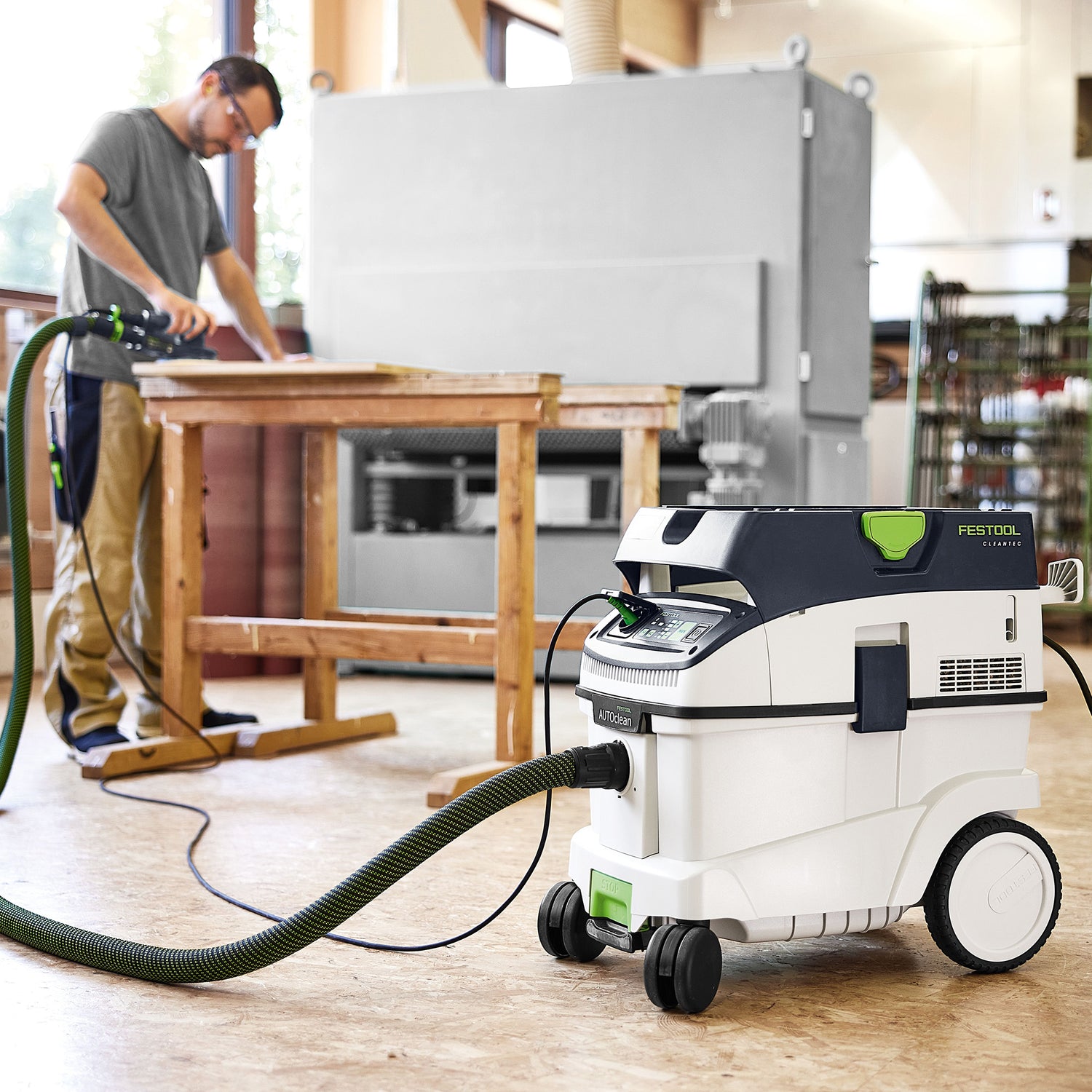 Extractor de polvo Festool con Autoclean CT 36 EI AC HEPA