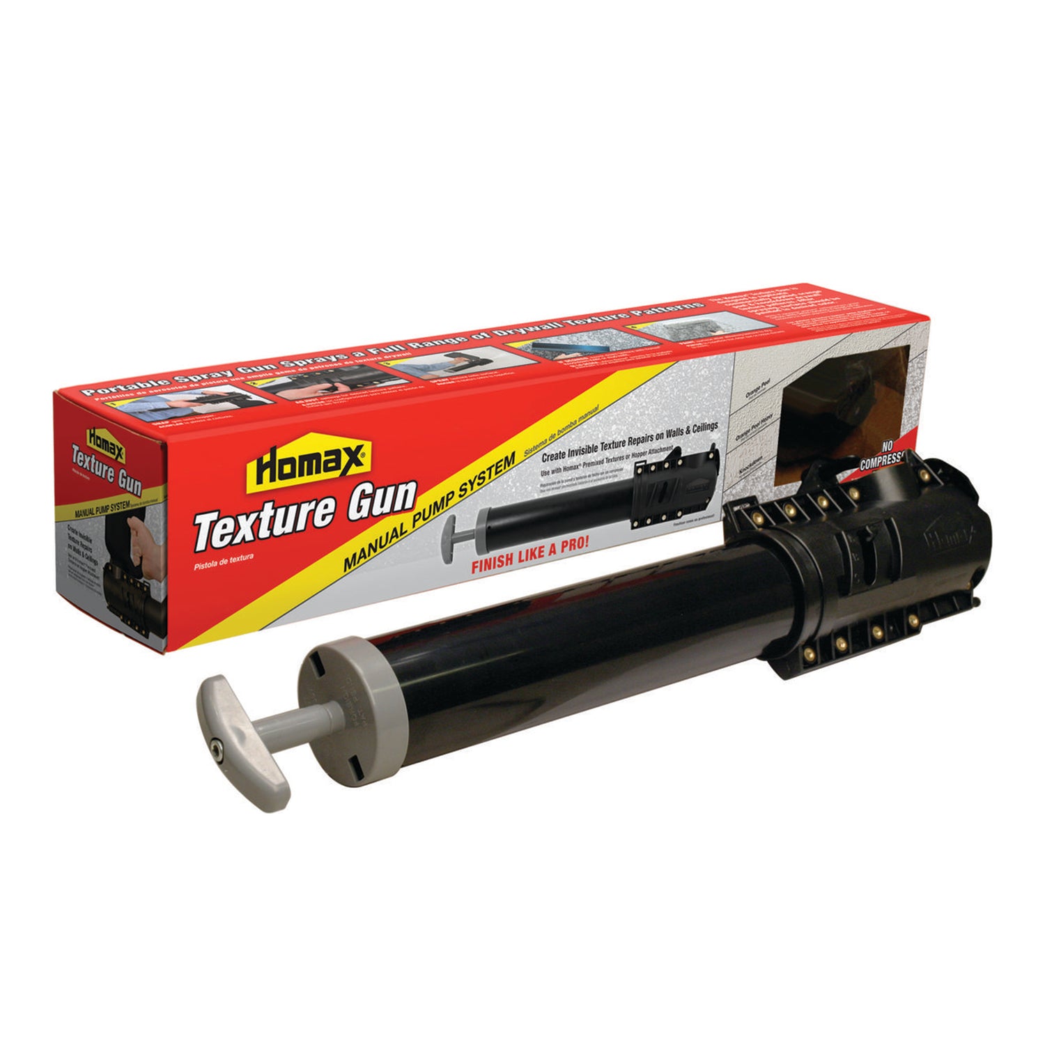Pistola de textura en aerosol Homax 4205 únicamente