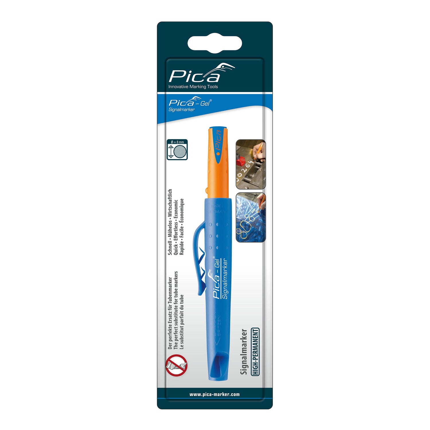 Marcador de señal de gel Pica
