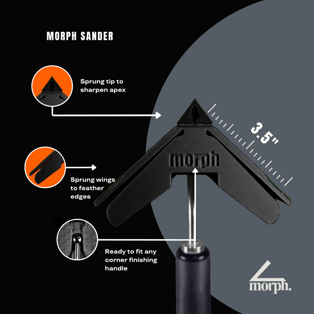 Cabezal de lijadora de esquinas Morph V3 XL - 3,5"