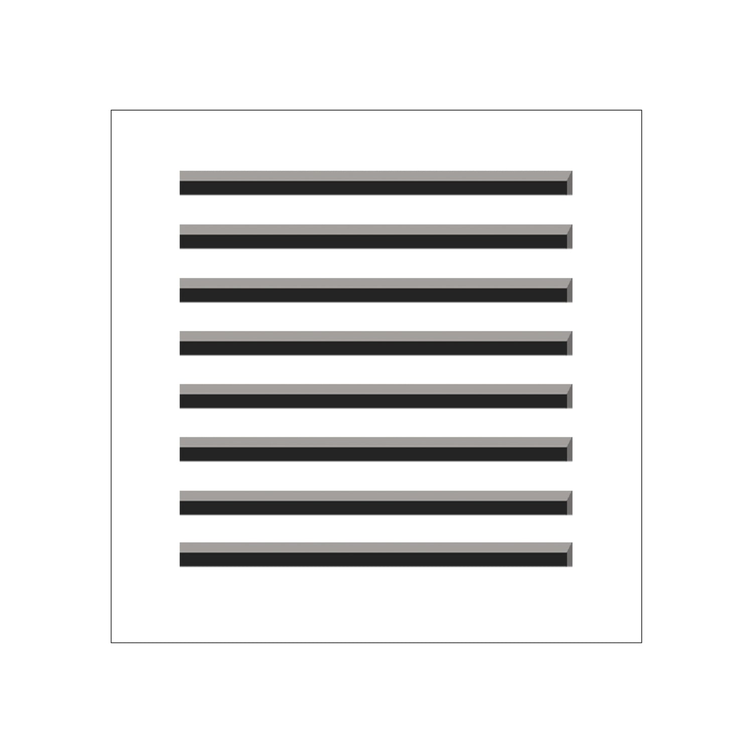 Ventilación de retorno de aire de pared empotrada magnética extraíble Envisivent