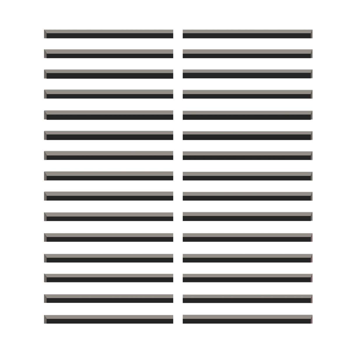 Ventilación de retorno de aire de pared empotrada magnética extraíble Envisivent