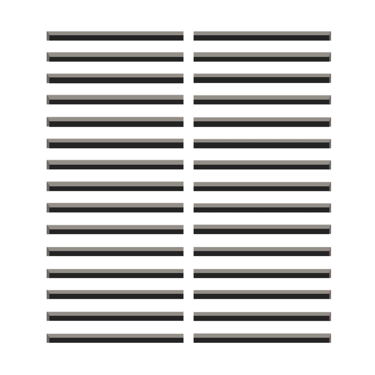 Ventilación de retorno de aire de pared empotrada magnética extraíble Envisivent