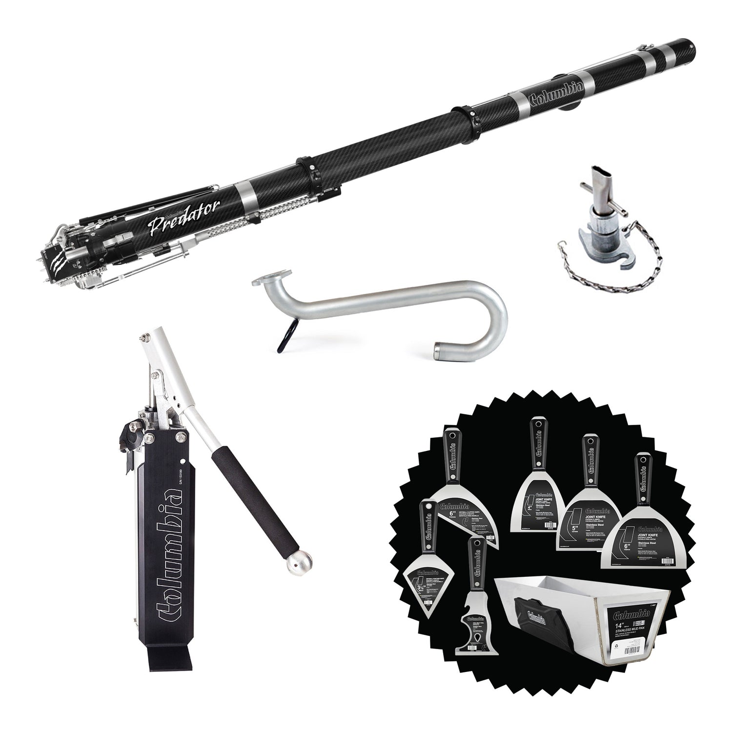 Columbia Predator Combo Set with Bonus Hand Tool Set