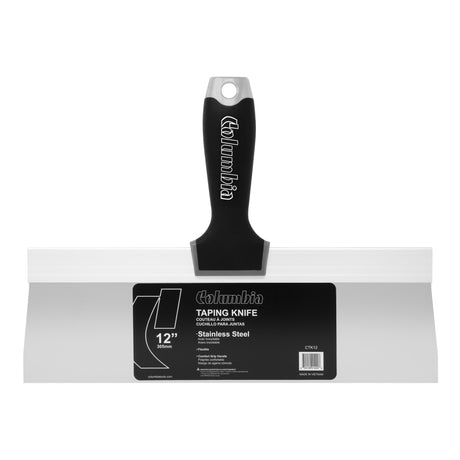 Cuchillo de encintado de acero inoxidable Columbia con mango de agarre suave