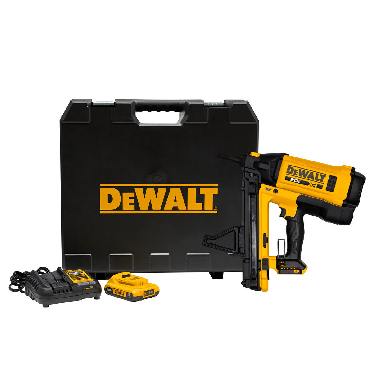 Kit de clavadora a gas para hormigón DeWalt DGN845D1 20V MAX Trak-It C6