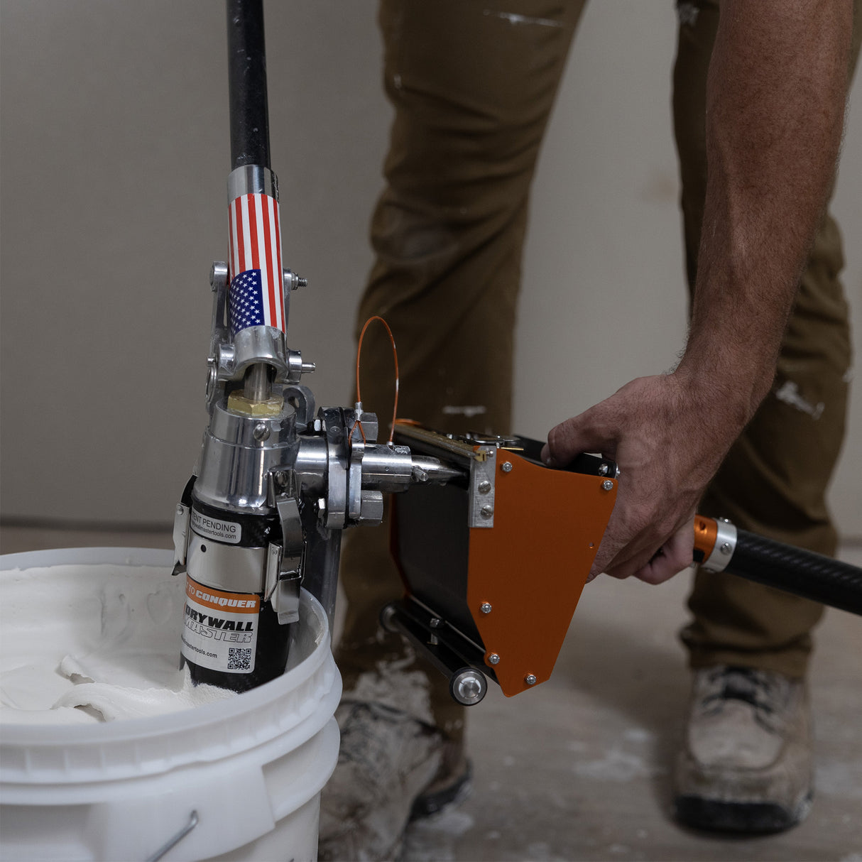 Drywall Master Easy Clean Standard Axle Flat Finishing Box