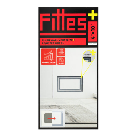 Ventilación de pared empotrada de alto rendimiento Aria Lite+