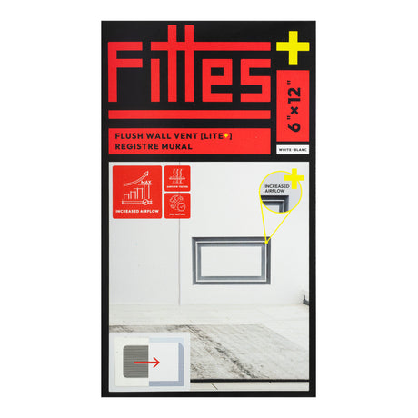 Ventilación de pared empotrada de alto rendimiento Aria Lite+