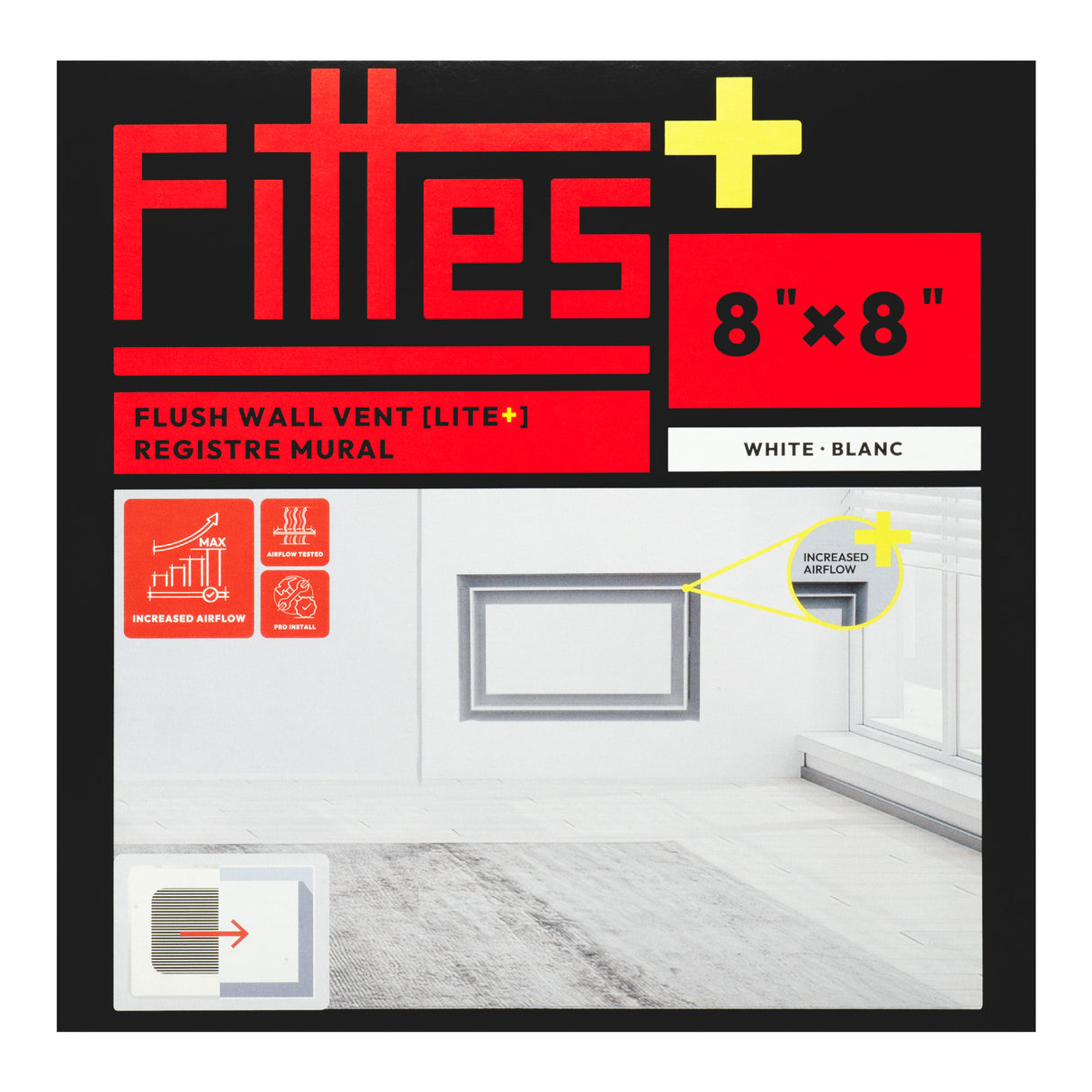 Aria Lite+ Flush High Performance Wall Return