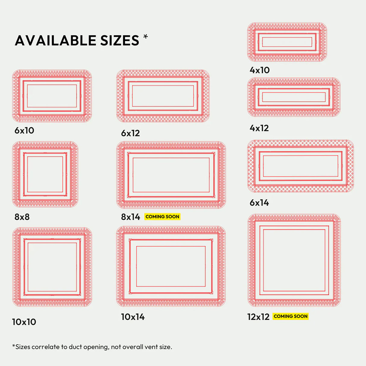 Aria Lite+ Flush High Performance Wall Vent