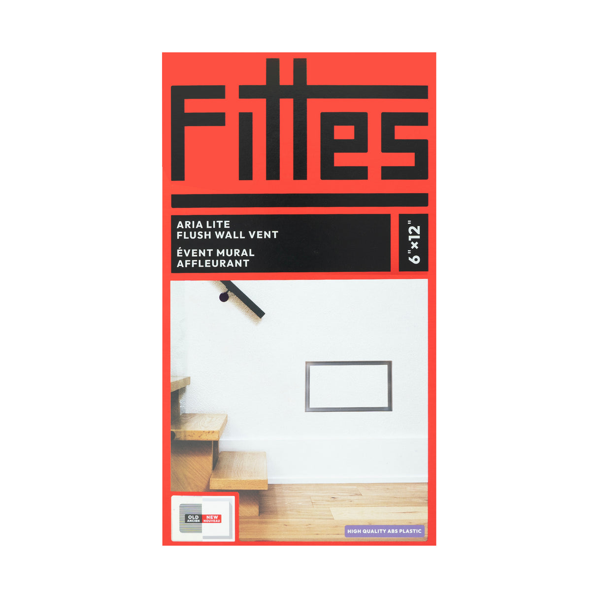 Aérateur mural affleurant Aria Lite