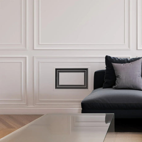 Ventilación de pared de alto rendimiento con marco Aria Lite+