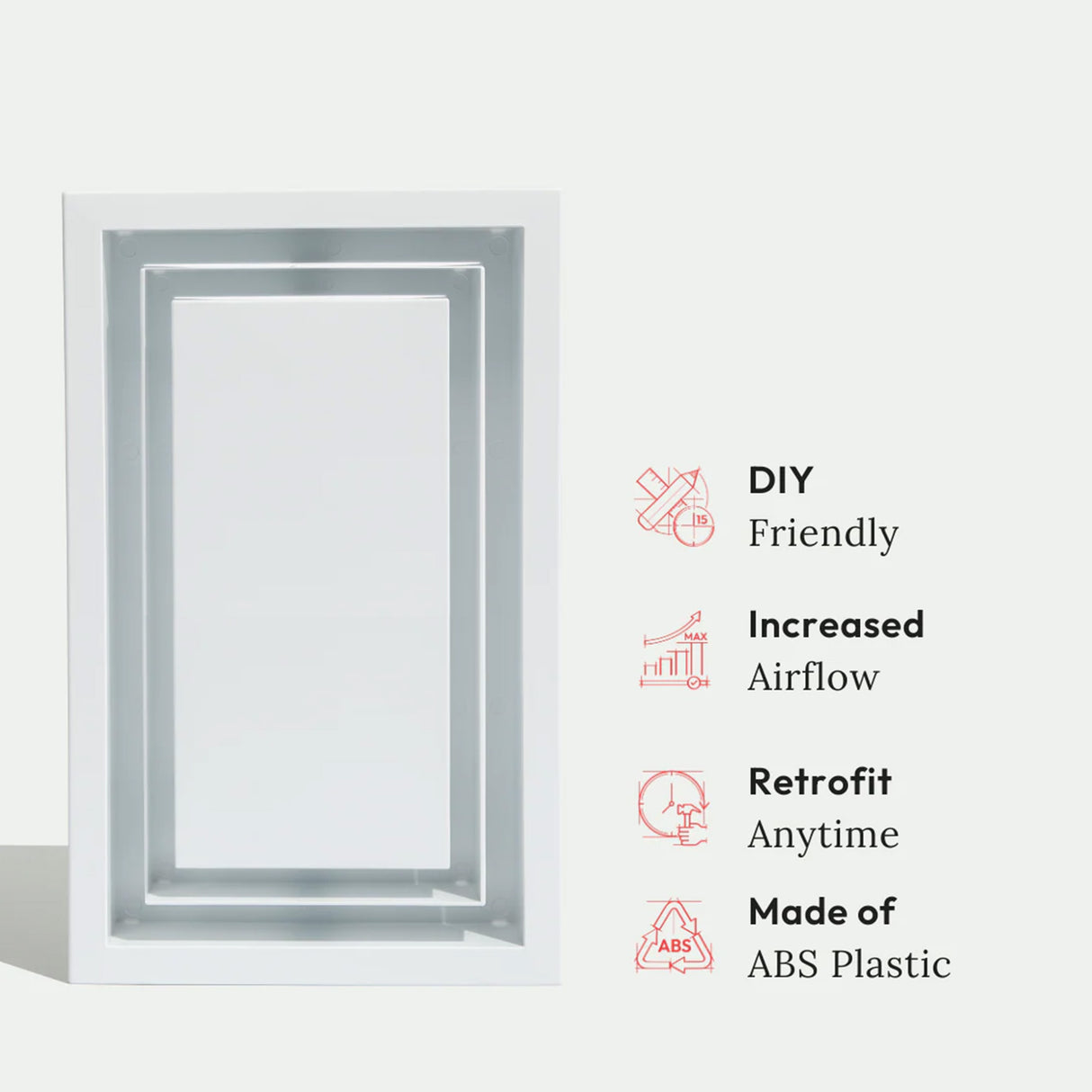 Aria Lite+ Framed High Performance Wall Vent