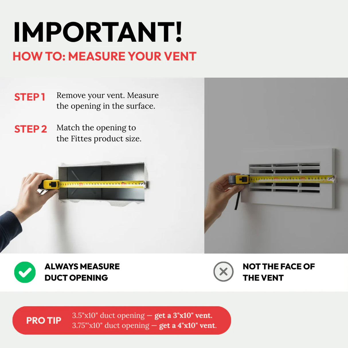 Aria Lite+ Framed High Performance Wall Vent