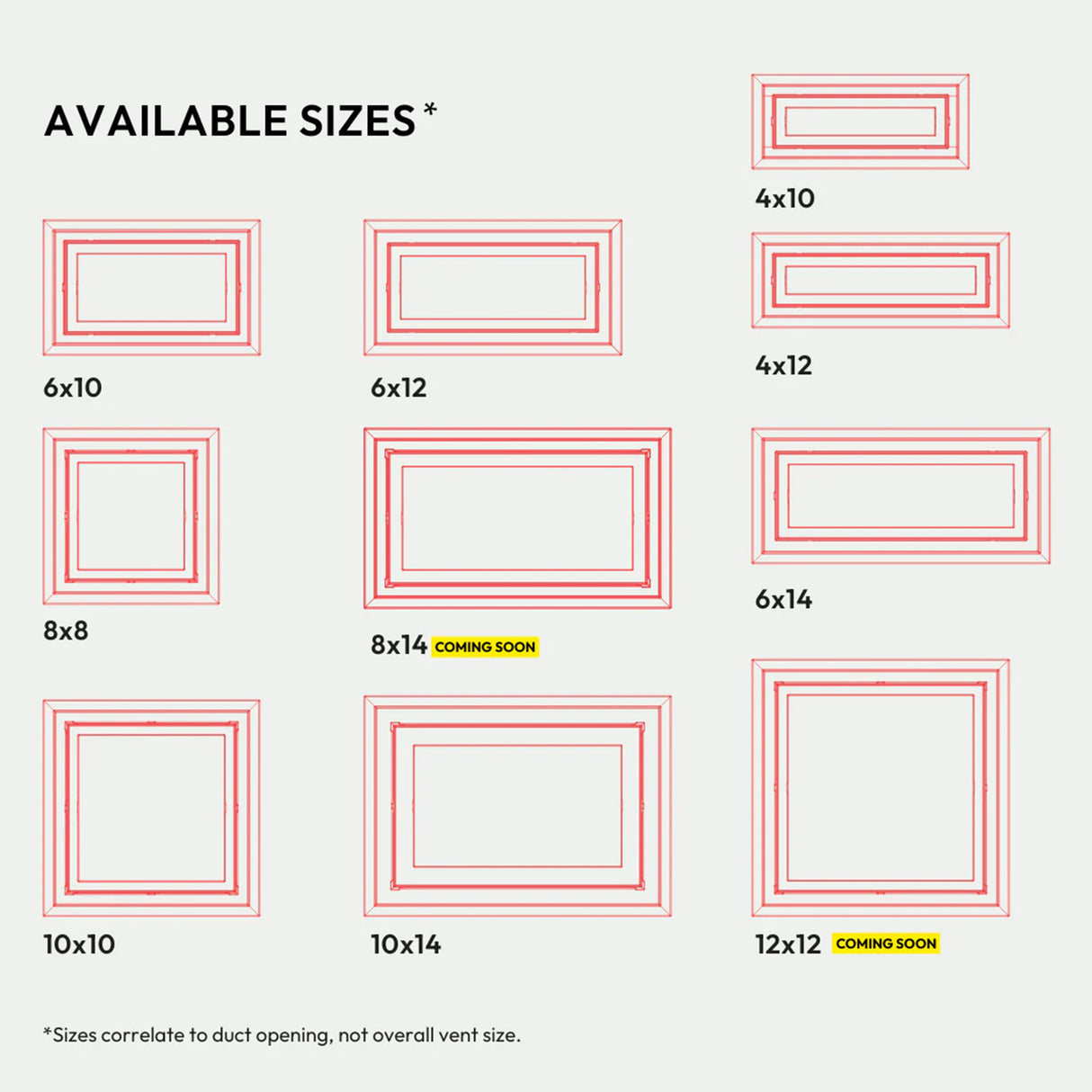 Aria Lite+ Framed High Performance Wall Vent