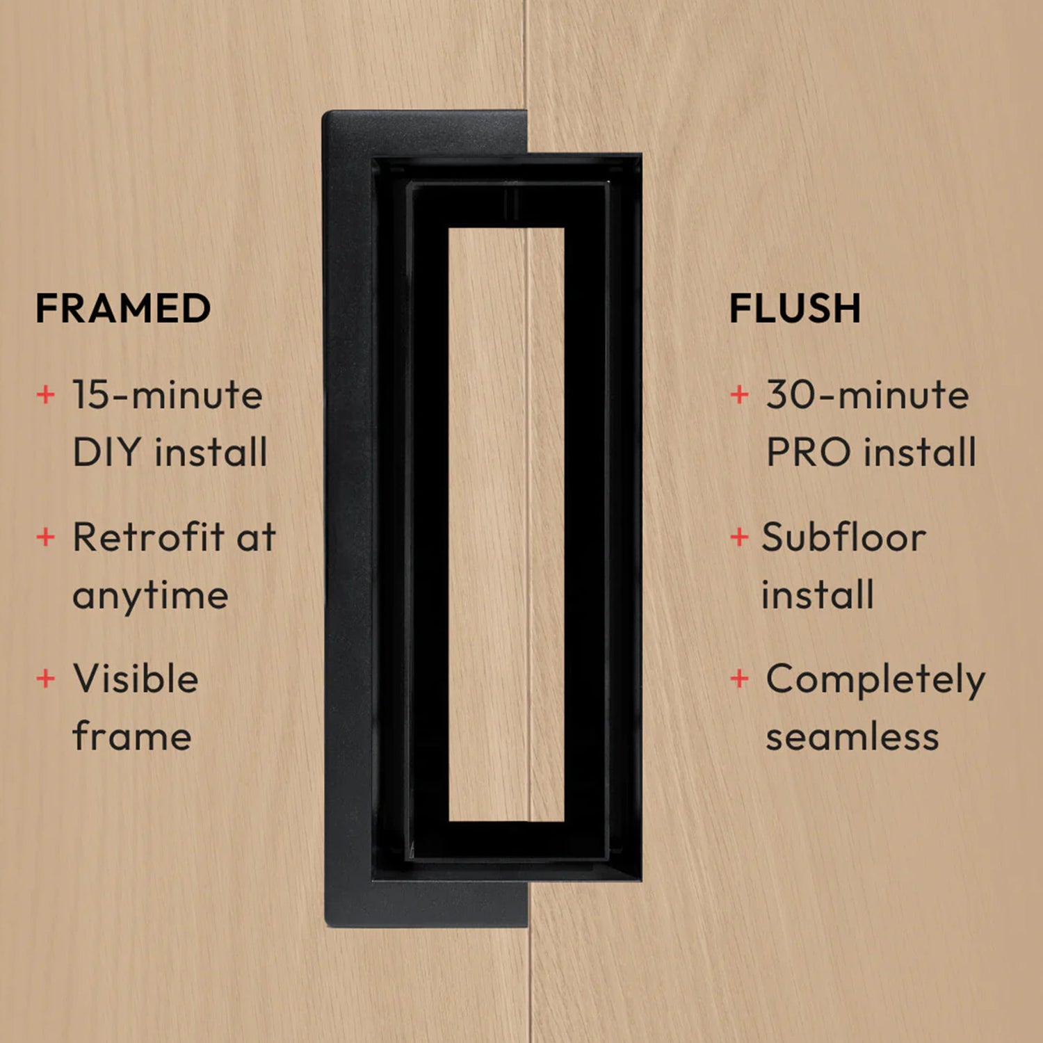 Aria Lite+ High Performance Framed Floor Vent