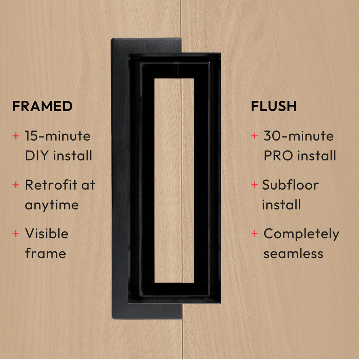 Aria Lite+ High Performance Framed Floor Vent