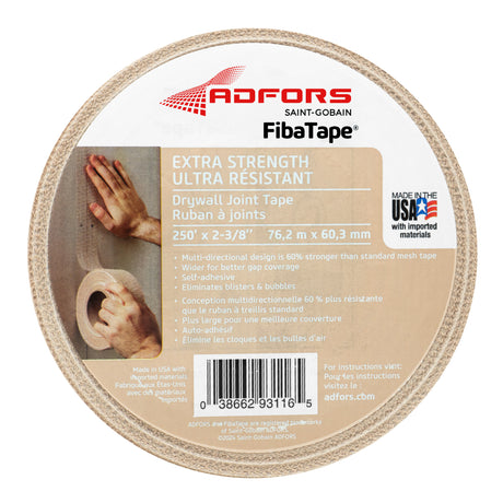 Adfors FibaTape Extra Strength Drywall Mesh Tape