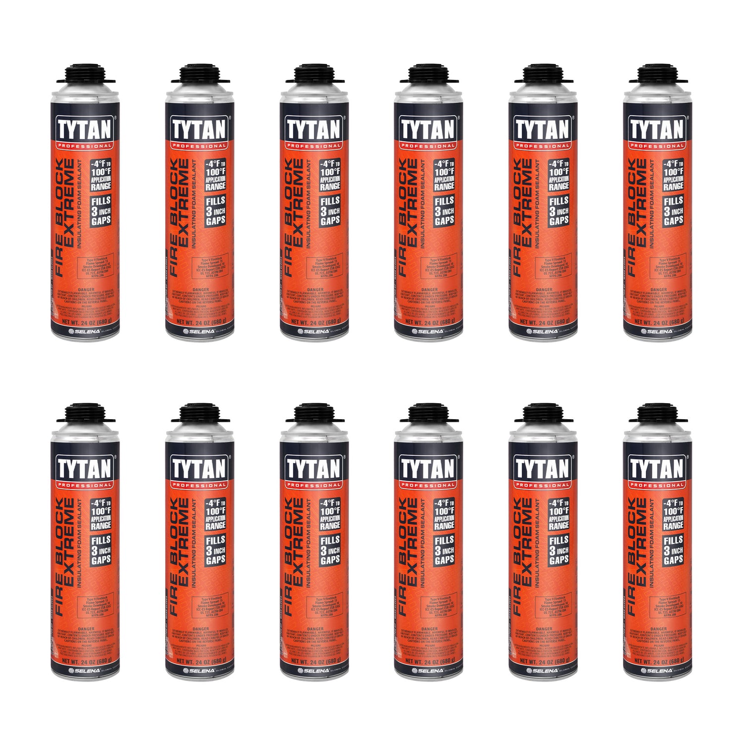 Tytan Fire Block Extreme Type-V Expanding Insulating Spray Foam (24 oz.)