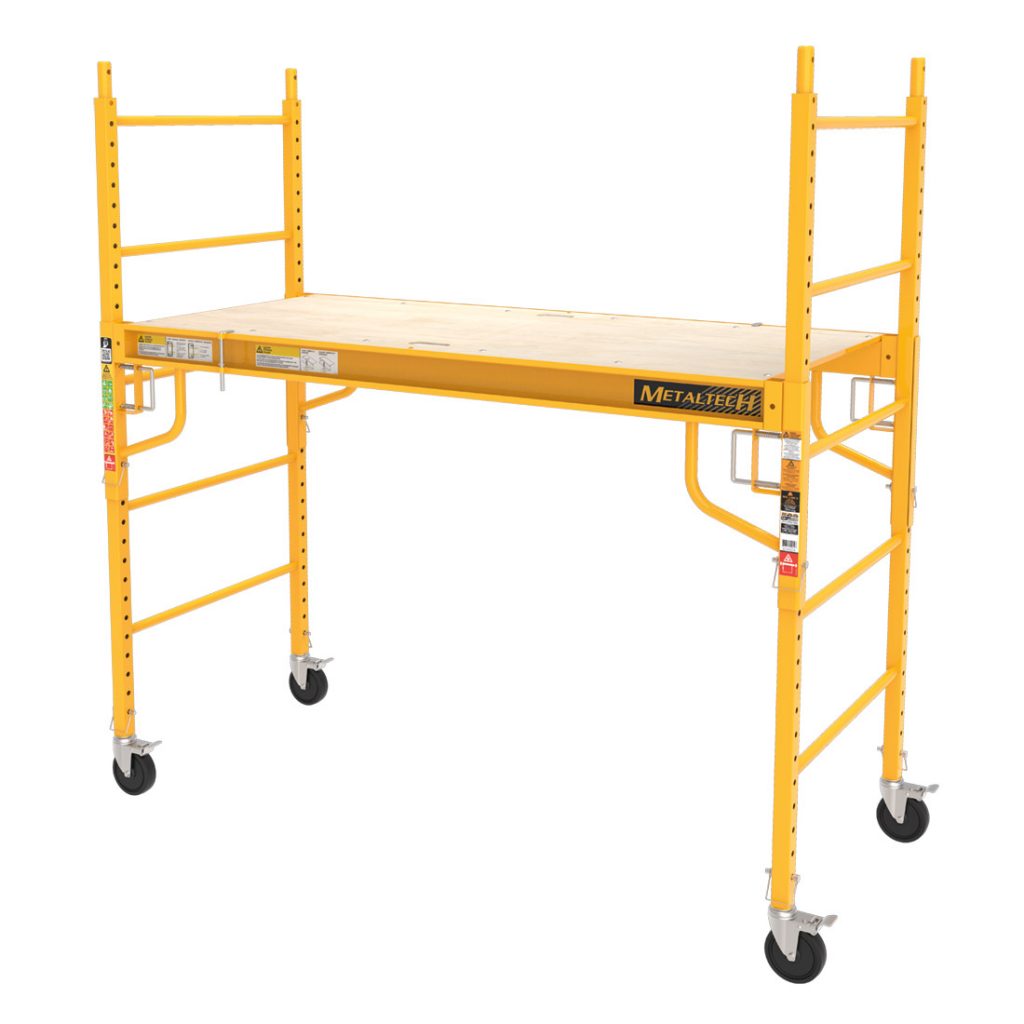 Andamio para panadero de 6' con ruedas de 5" de MetalTech Jobsite Series™
