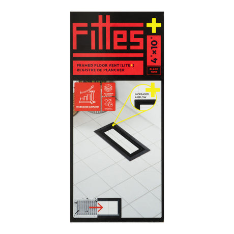 Ventilación de piso con marco de alto rendimiento Aria Lite+