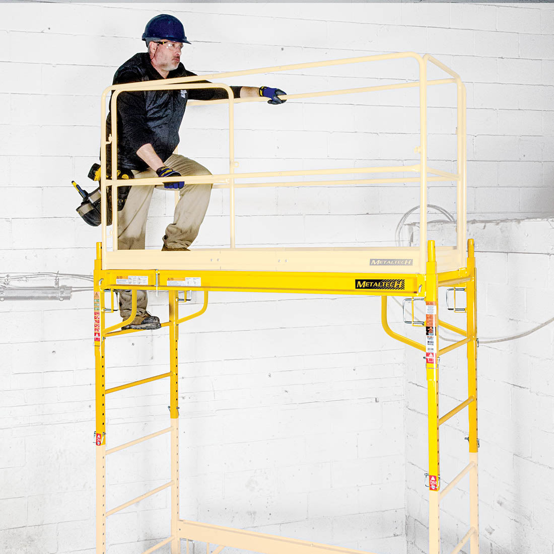 Extensión alta MetalTech de 39" para andamio Baker de 6' de la serie Jobsite™