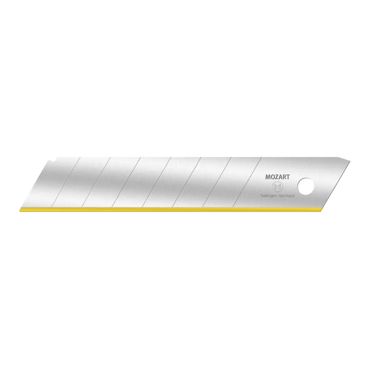 Cuchillas de corte Mozart TIN HRC 65 de 18 mm (paquete de 10)