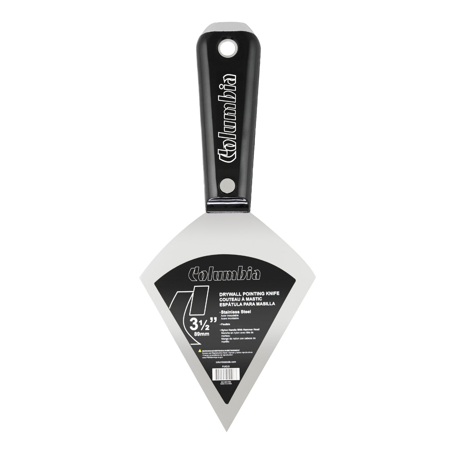 Cuchillo especial Columbia con mango de nailon